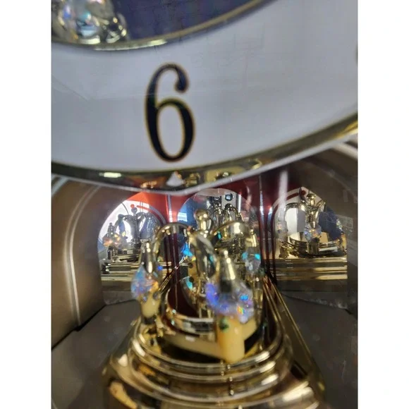 Seiko Swarovski Crystals Melodies in Motion Wall Clock QXM147BRH FOR PARTS